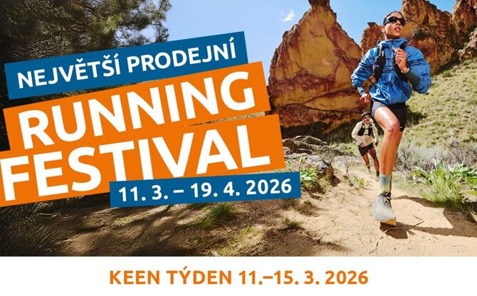 Přijďte na běžecký KEEN týden v rámci Rock Point Running Festivalu 11. 3. - 15. 3. 2026