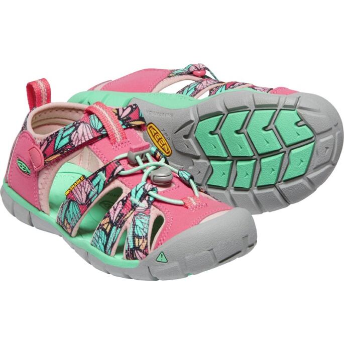 Dětské sandály KEEN SEACAMP II CNX YOUTH, tea rose/peach pearl