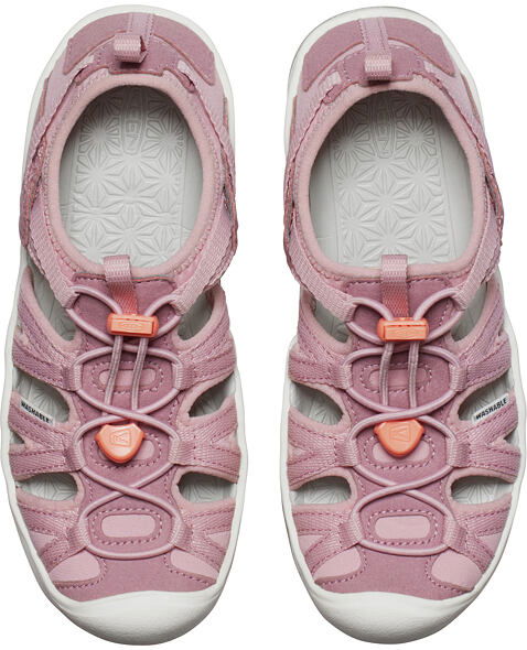 Dětské sandály KEEN MOXIE SANDAL YOUTH, nostalgia rose/papaya punch