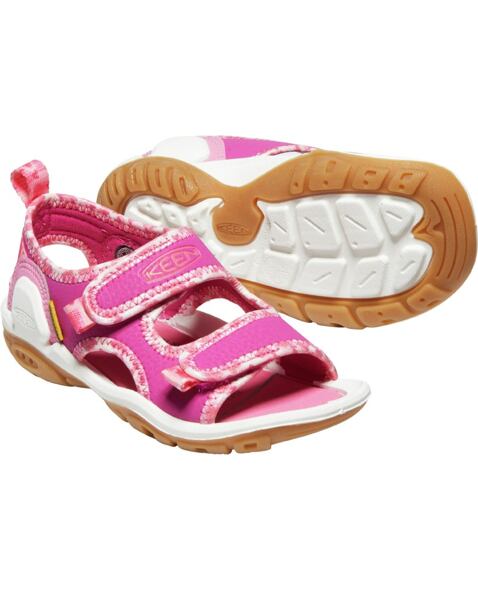 Dětské sandály KEEN KNOTCH CREEK OT CHILDREN, pink/multi