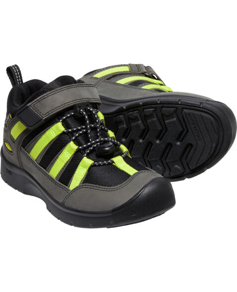 Dětské boty KEEN HIKEPORT 2 LOW WP YOUTH, black/evening primrose