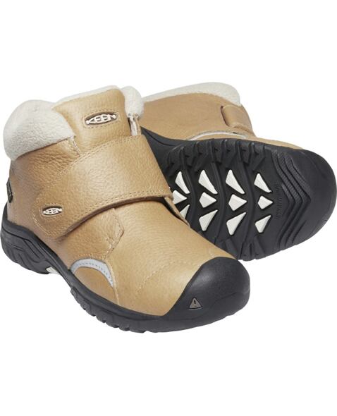 Dětské boty KEEN KOOTENAY III MID WP CHILDREN, pinecone/birch