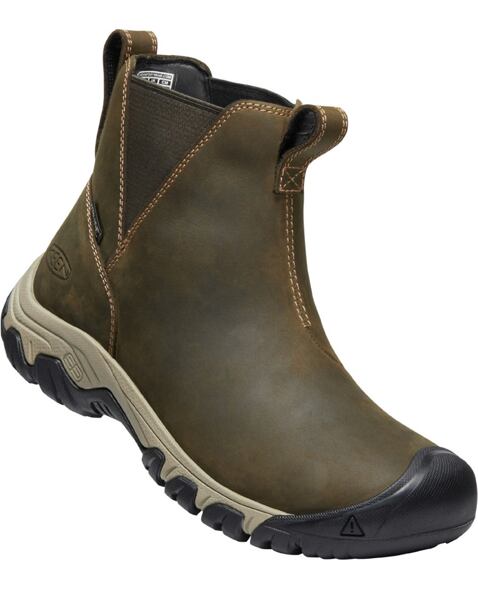 Topánky KEEN GRETA CHELSEA WP WOMEN Lady, olive/timberwolf