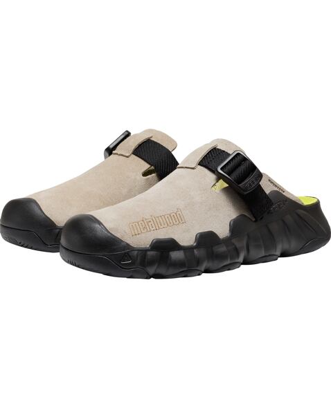Pánské pantofle  KEEN HYPERPORT CLOG LEATHER, metalwood plaza
