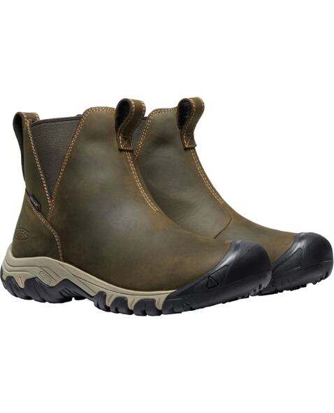 Topánky KEEN GRETA CHELSEA WP WOMEN Lady, olive/timberwolf