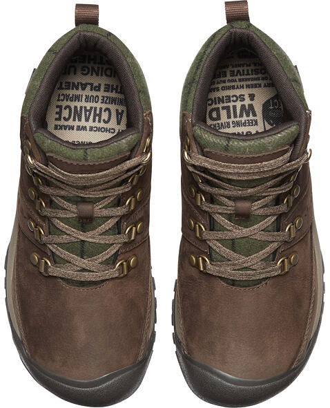 Dámské boty KEEN KACI III WINTER MID WP W, dark earth/green plaid