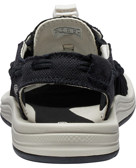 Dámske sandále KEEN UNEEK CANVAS W, black/birch