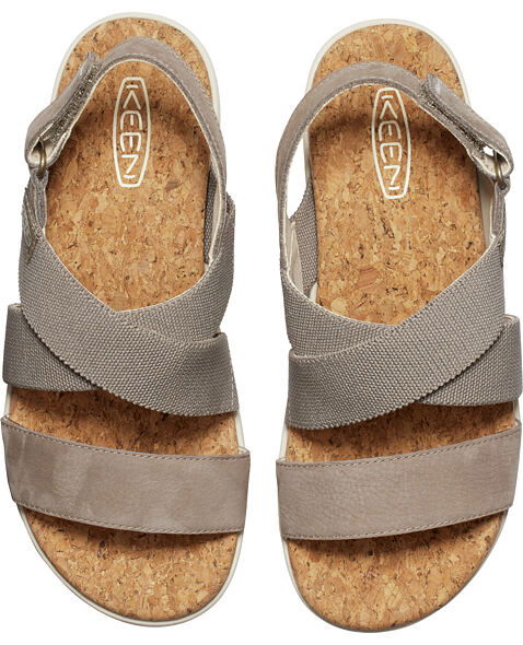 Dámske sandále KEEN ELLE CRISS CROSS W, brindle / birch