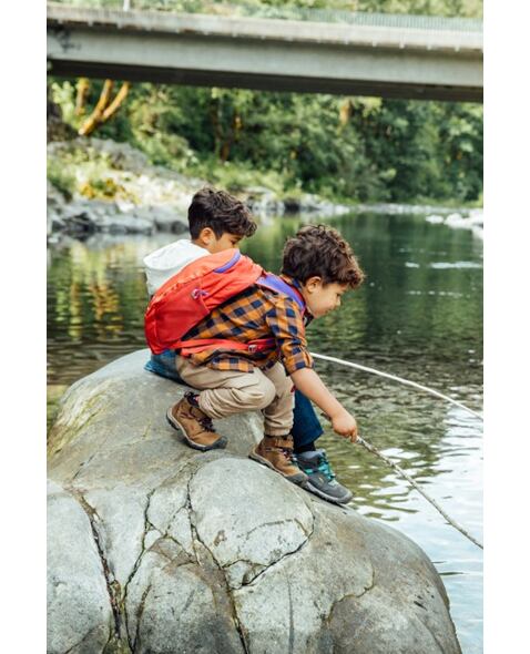 Detské topánky KEEN RIDGE FLEX MID WP CHILDREN