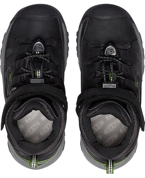 Dětské boty KEEN TARGHEE MID WP CHILDREN, black/campsite
