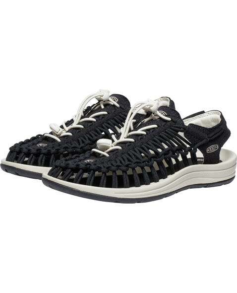 Dámske sandále KEEN UNEEK CANVAS W, black/birch