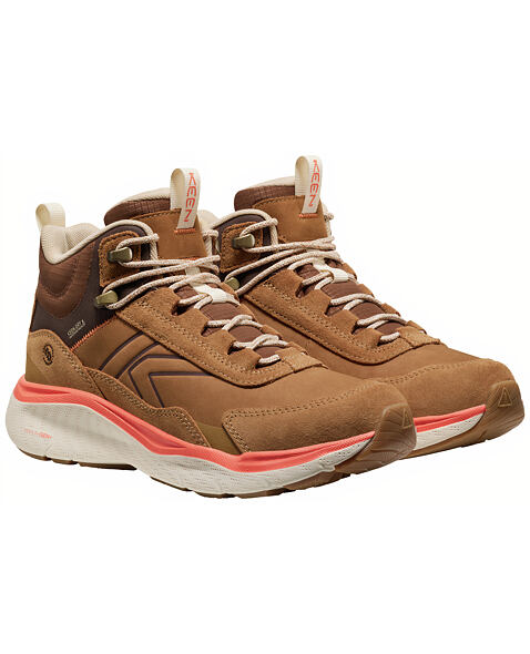 Dámske turistické topánky KEEN LEIKI LEATHER MID WP WOMEN Lady