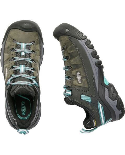 Topánky KEEN TARGHEE III WP WOMEN Lady, alcatraz/blue turquoise