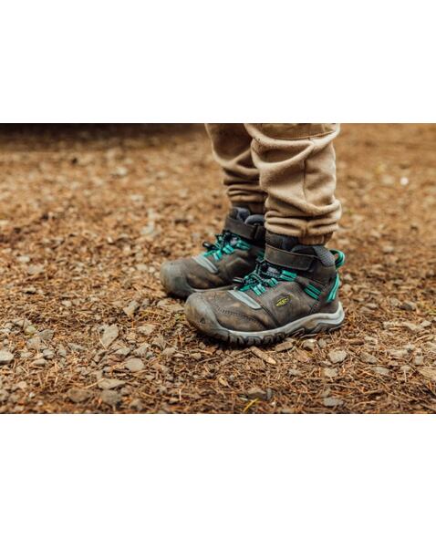 Detské topánky KEEN RIDGE FLEX MID WP CHILDREN