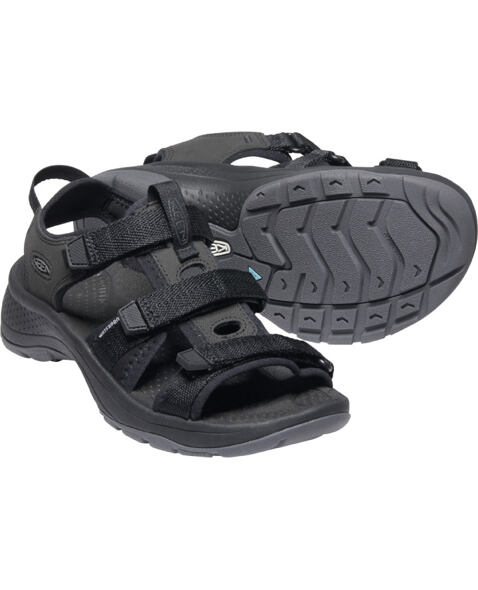 Dámské sandály KEEN ASTORIA WEST OPEN TOE W, black/black