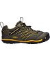 Dětské boty KEEN CHANDLER CNX WP YOUTH, dark olive/citrus